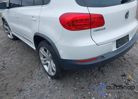 2014 Volkswagen Tiguan R-Line from USA, damaged, VIN WVGAV3AX3EW103805